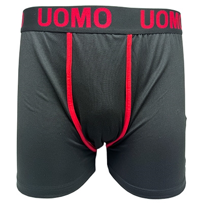 Uomo, Rayon, Sort , st. XXL