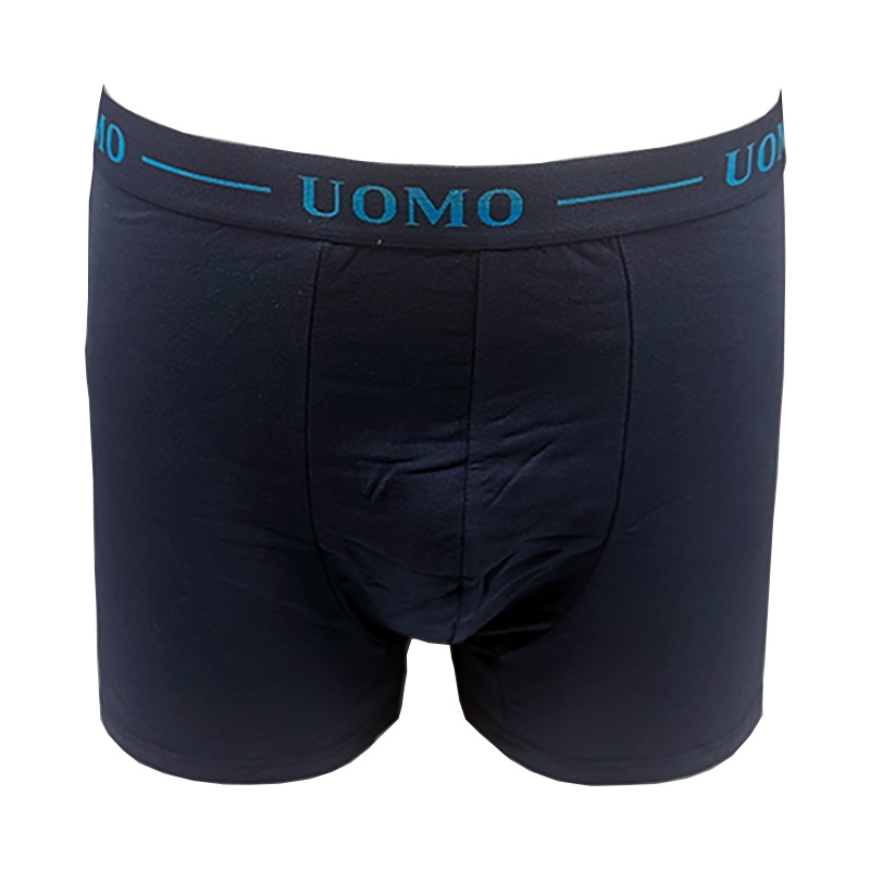 UOMO boskershorts med 3 cm længere ben  Mørke blå, XL
