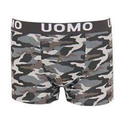 Uomo camouflage, Grå, XL